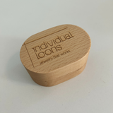 hinged wooden box for cufflinks