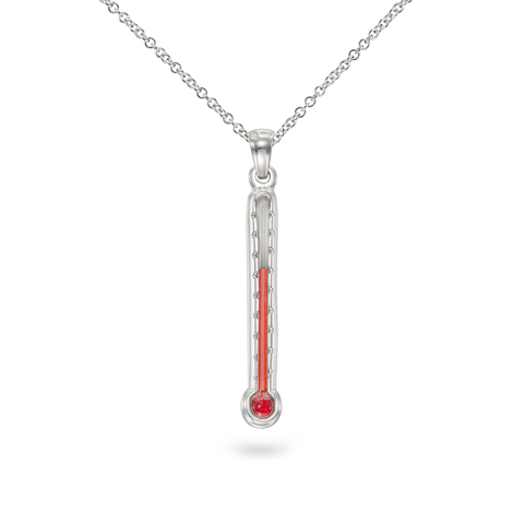 Thermometer Necklace
